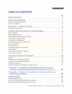 Table of Contents