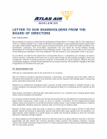 Letter to Our Shareholders from the Board of Directors