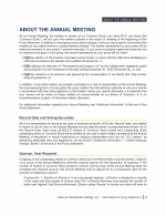 About the Annual Meeting