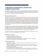 Board Leadership Structure