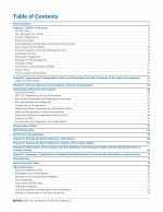 Table of Contents