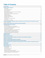 Table of Contents