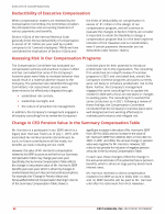 - Deductibility of Executive Compensation