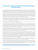 Proposal No. 4: Ordinary Resolution to Authorize Ordinary Share Issuances