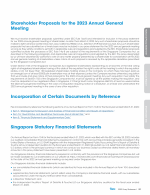 Shareholder Proposals for the 2023 Annual General Meeting