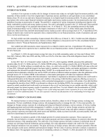 7A. Quantitative and Qualitative Disclosures About Market Risk