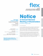 Notice of Annual General Meeting of Shareholders