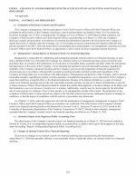 9. Changes in and Disagreements with Accountants on Accounting and Financial Disclosure