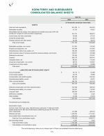 - Consolidated Balance Sheets