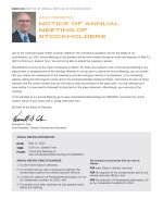 Notice of Annual Meeting of Stockholders