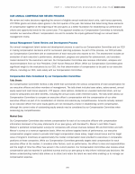 Our Annual Compensation Review Process
