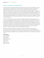 Audit Committee Report
