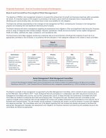 - Board and Committee Oversight of Risk Management