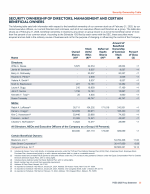 Security Ownership of Directors, Management and Certain Beneficial Owners